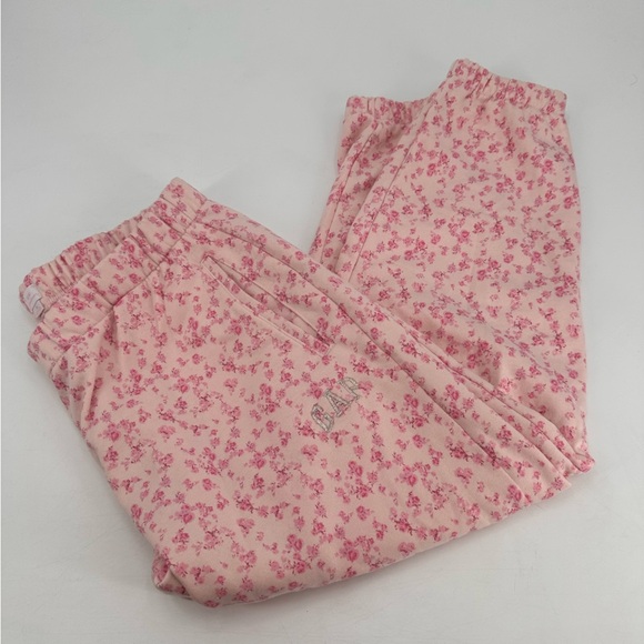 Gap x LoveShackFancy pink floral Sweatpants joggers Women’s XL - Picture 2 of 6
